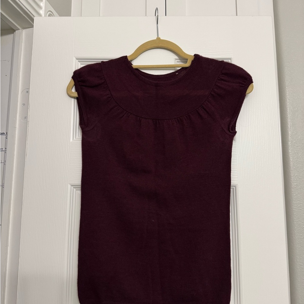 Gianni Bini Burgundy Top